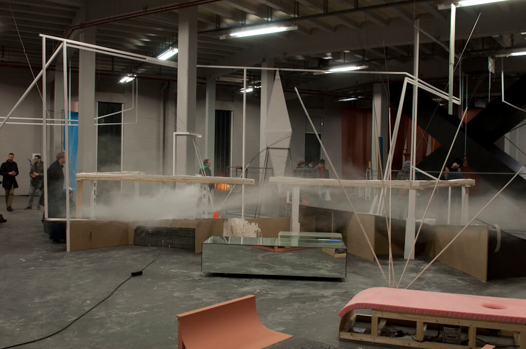 Martin Schepers - Kollektiv-Projekt: Magicgruppe Kulturobjekt - Magicgruppe Kulturobjekt, extracity Antwerpen 2012, Arbeit im Kollektiv (large)
