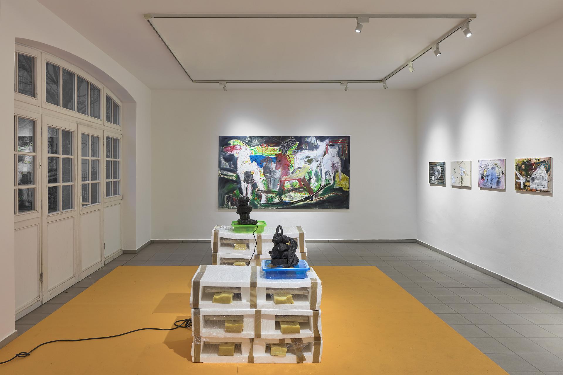 Martin Schepers - Installationsansicht Geister einer Landschaft Kunstverein Recklinghausen, 2020 (large)