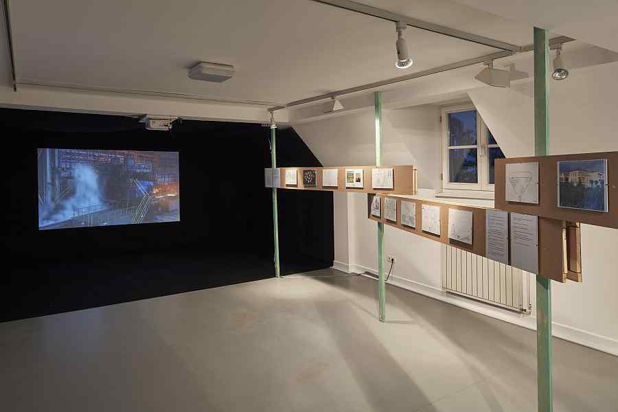 Martin Schepers - Kunstverein Recklinghausen - 9 Martin Schepers Geister einer Landschaft Kunstvereien Recklinghausen Stahlwerk Hermannshütte