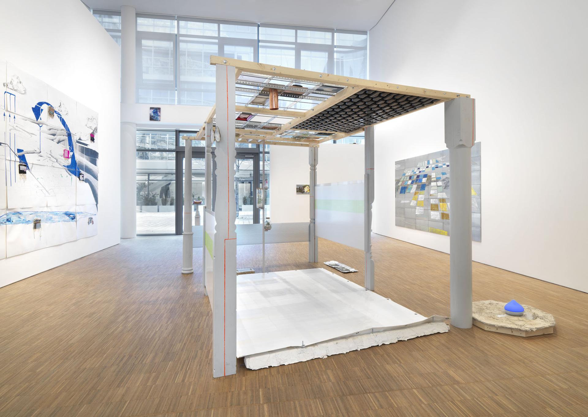 Martin Schepers - Im Lithiumdreieck - Ausstellung München/Bochum - Installationsansicht DG Kunstraum München (large)