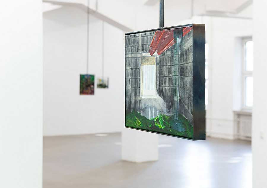 Martin Schepers - Ortsbohrungen - 2 Martin Schepers Ortsbohrungen Stahl Öl Discard Studies Art