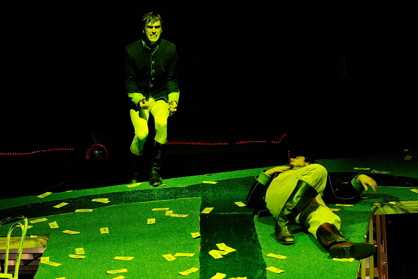 Martin Schepers - Bühnenbild: Radetzkymarsch - Radetzkymarsch und die Rebellion, Landestheater StPölten, 2014, Inszenierung Philipp Hauß  (large)