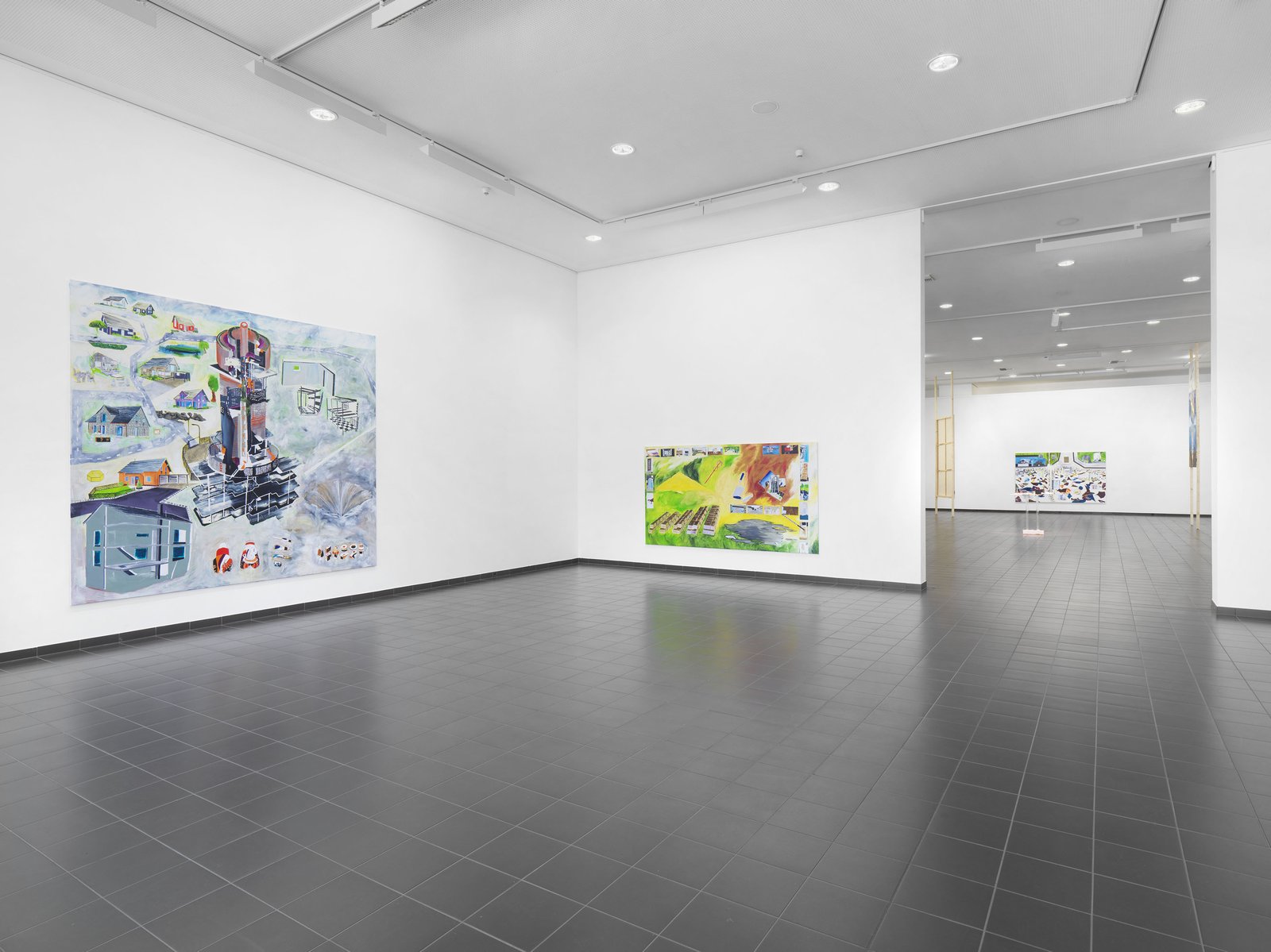 Martin Schepers - Installationsansicht Unter Grund Marburger Kunstverein, 2025 (large)