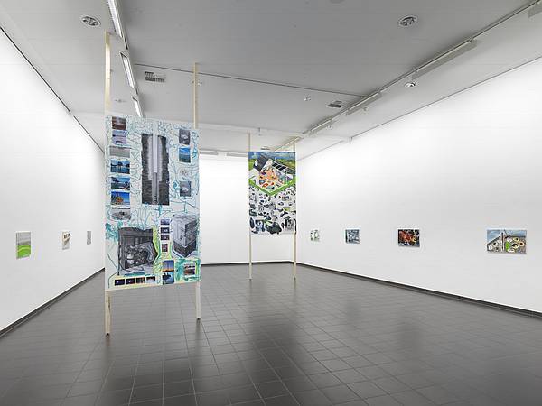 Martin Schepers - Unter Grund - 1 Martin Schepers Unter Grund Installationsansicht Marburger Kunstverein Petrokultur
